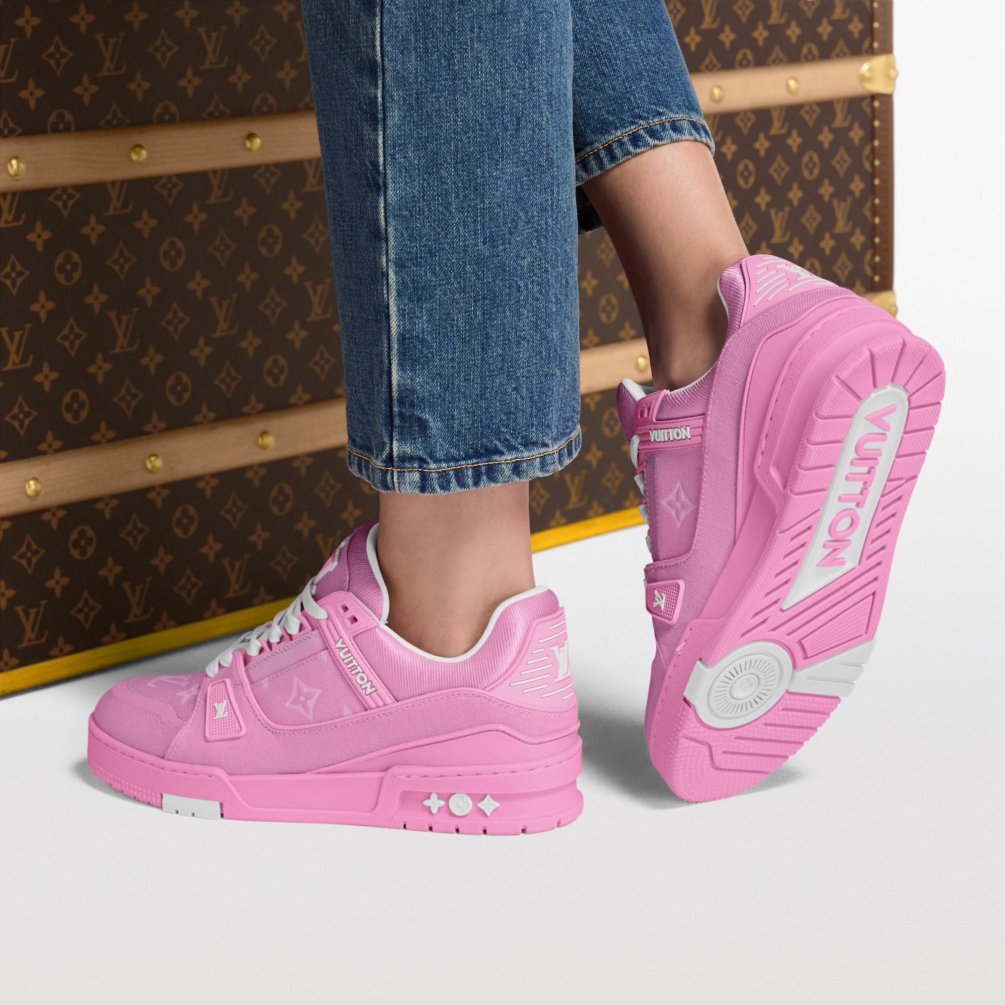 LV Trainer Sneaker - Shoes 1AHWPA | LOUIS VUITTON